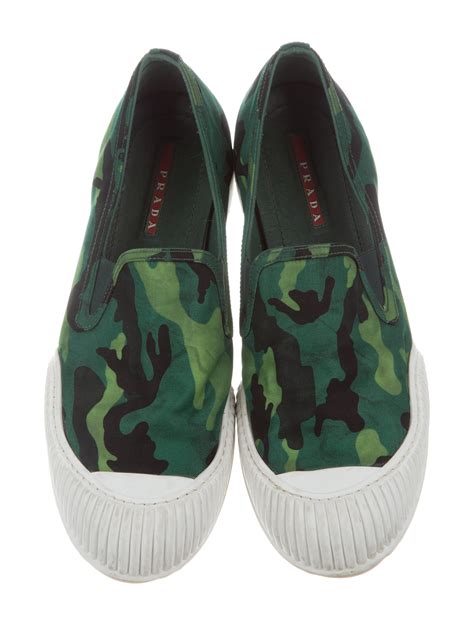 prada camouflage sneakers|Prada leather sneakers women's.